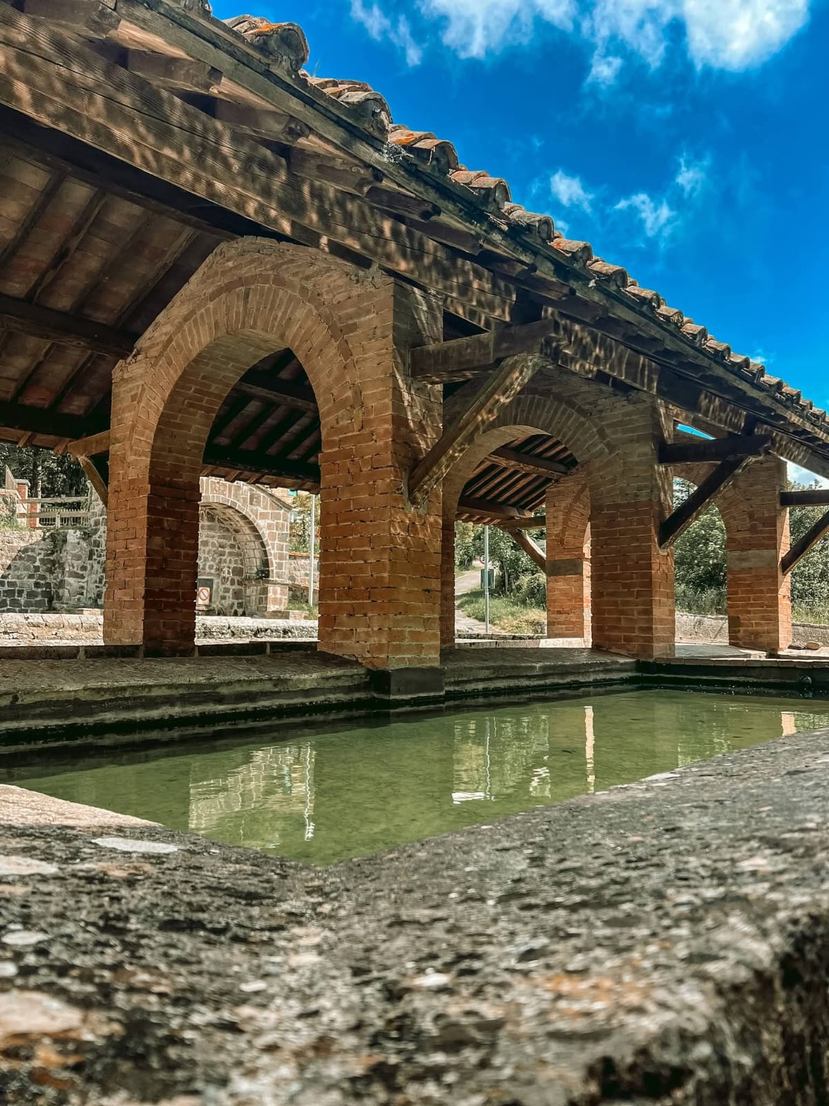 L'antico lavatoio del borgo di Radicofani